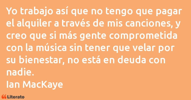 Frases de Ian MacKaye