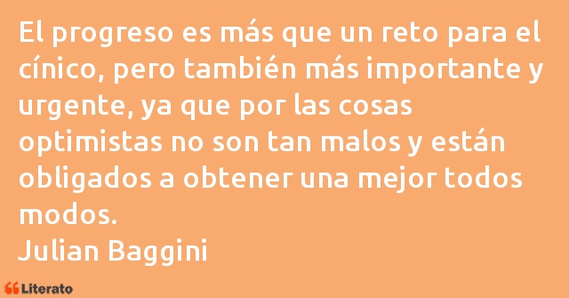 Frases de Julian Baggini