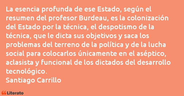 Frases de Santiago Carrillo