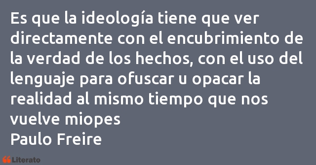 Frases de Paulo Freire