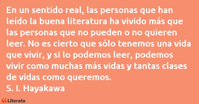 Frases de S. I. Hayakawa