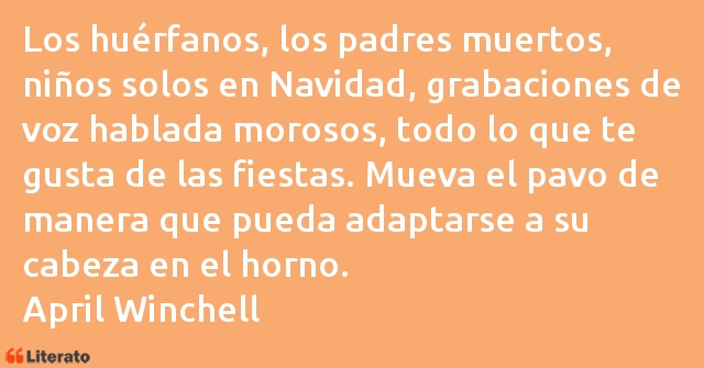 Frases de April Winchell