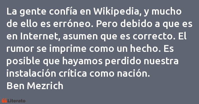 Frases de Ben Mezrich