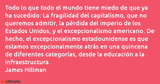 Frases de James Hillman