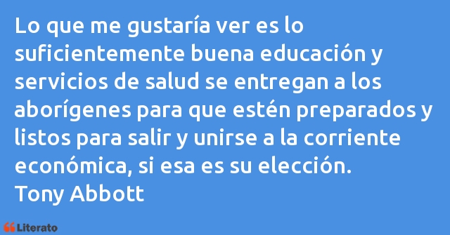 Frases de Tony Abbott