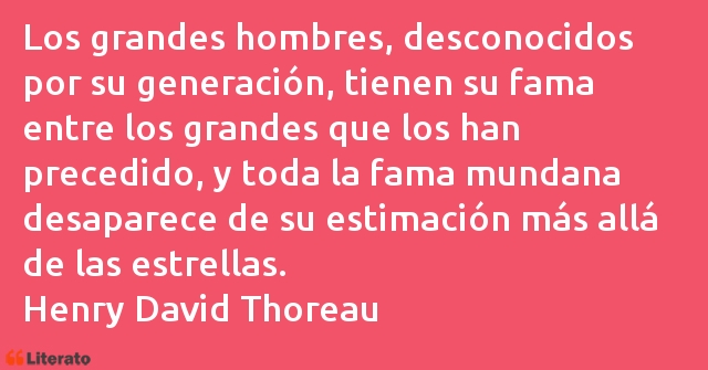 Frases de Henry David Thoreau