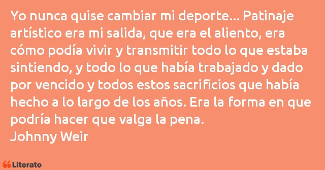 Frases de Johnny Weir