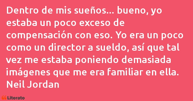 Frases de Neil Jordan