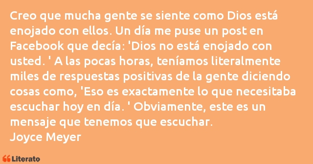 Frases de Joyce Meyer