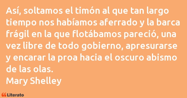 Frases de Mary Shelley