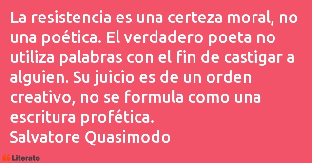 Frases de Salvatore Quasimodo