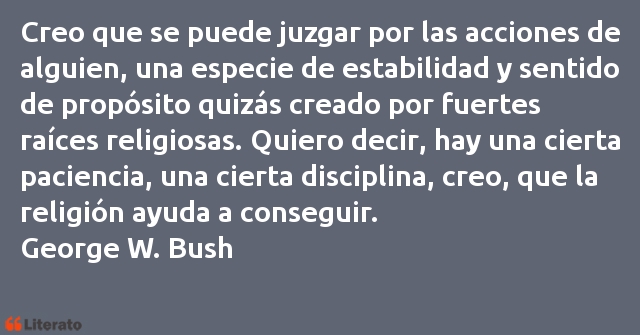 Frases de George W. Bush