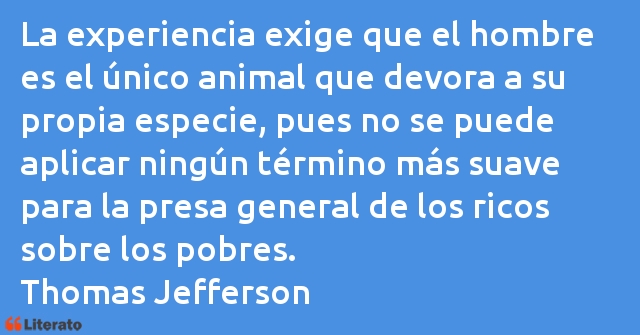 Frases de Thomas Jefferson