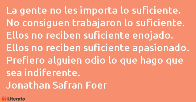 Frases de Jonathan Safran Foer