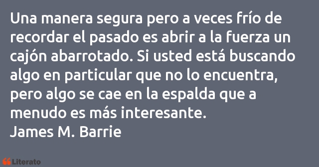 Frases de James M. Barrie