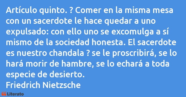 Frases de Friedrich Nietzsche