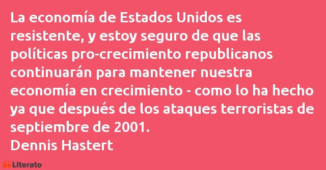 Frases de Dennis Hastert