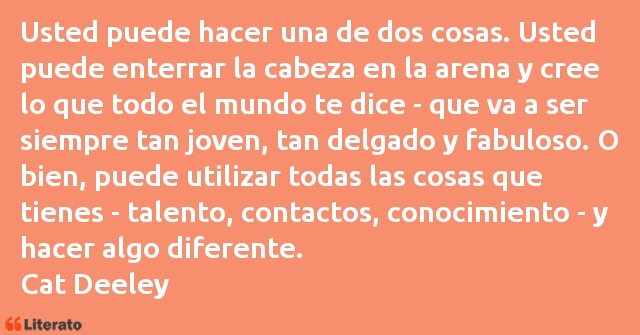 Frases de Cat Deeley