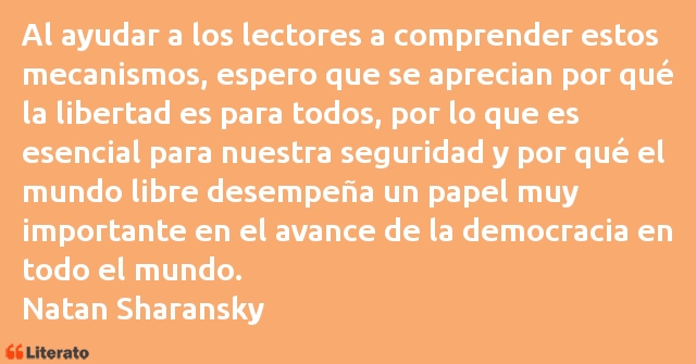 Frases de Natan Sharansky