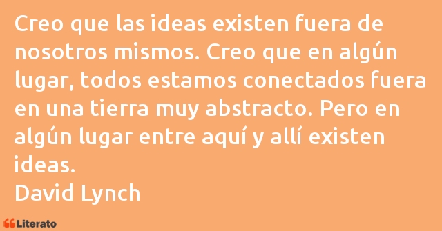 Frases de David Lynch