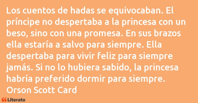Frases de Orson Scott Card