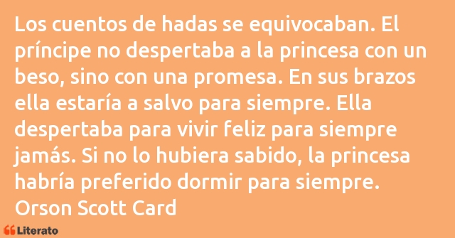 Frases de Orson Scott Card