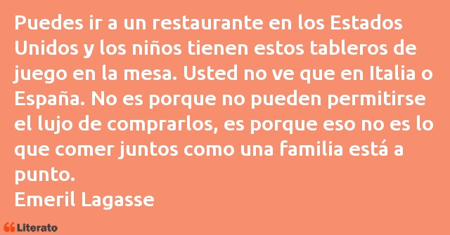 Frases de Emeril Lagasse