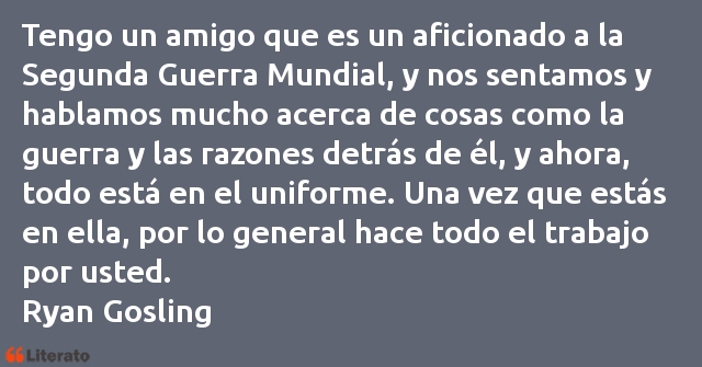 Frases de Ryan Gosling