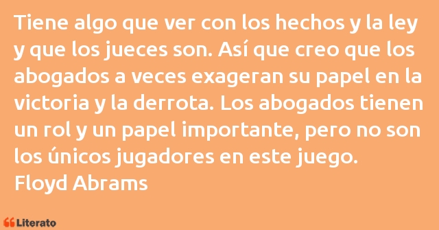 Frases de Floyd Abrams