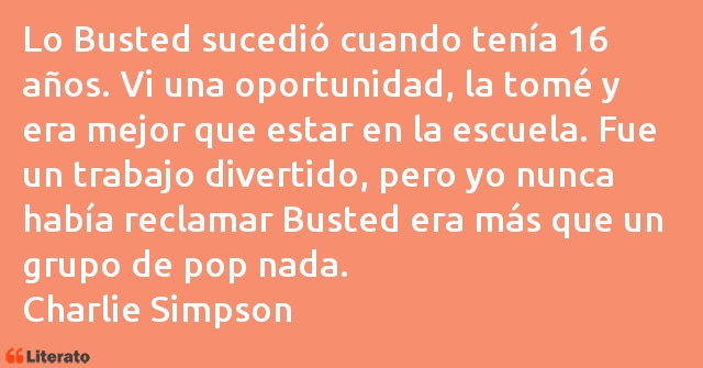 Frases de Charlie Simpson