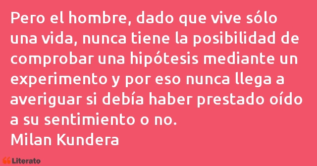 Frases de Milan Kundera