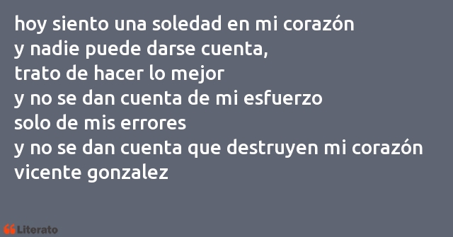 Frases de vicente gonzalez