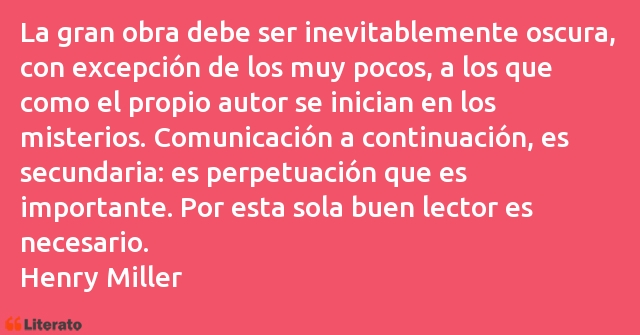 Frases de Henry Miller