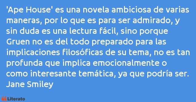 Frases de Jane Smiley