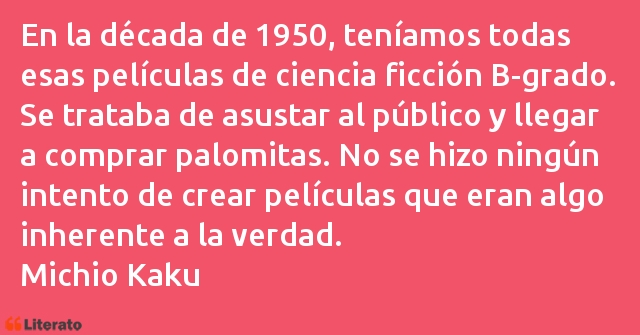 Frases de Michio Kaku