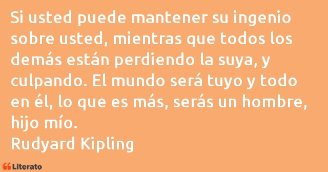 Frases de Rudyard Kipling