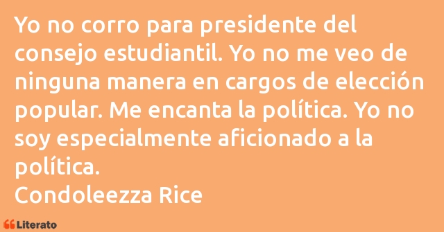 Frases de Condoleezza Rice