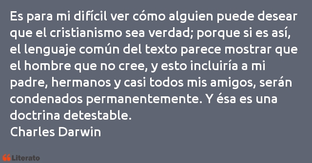 Frases de Charles Darwin