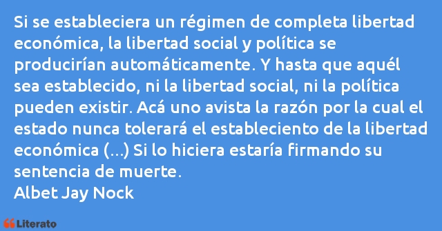 Frases de Albet Jay Nock