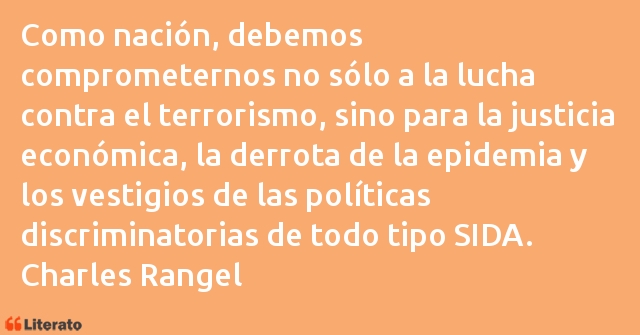 Frases de Charles Rangel