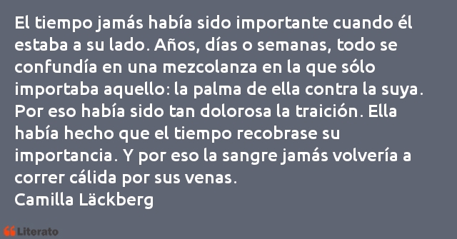 Frases de Camilla Läckberg