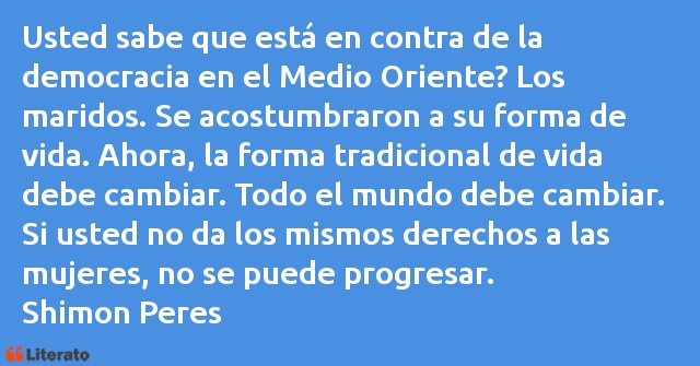 Frases de Shimon Peres