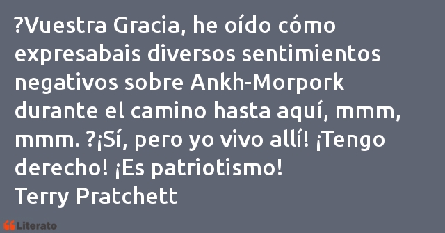 Frases de Terry Pratchett