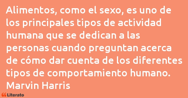 Frases de Marvin Harris