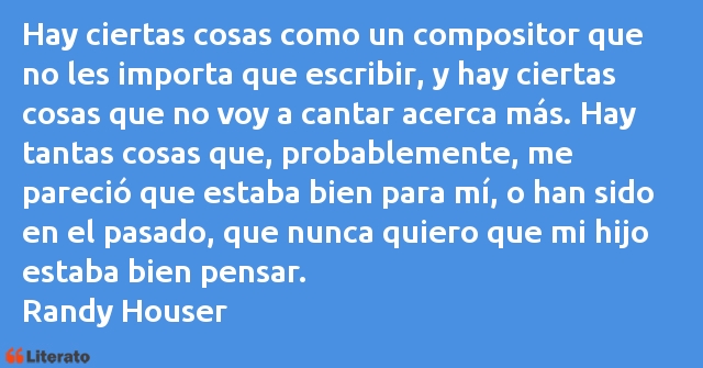 Frases de Randy Houser