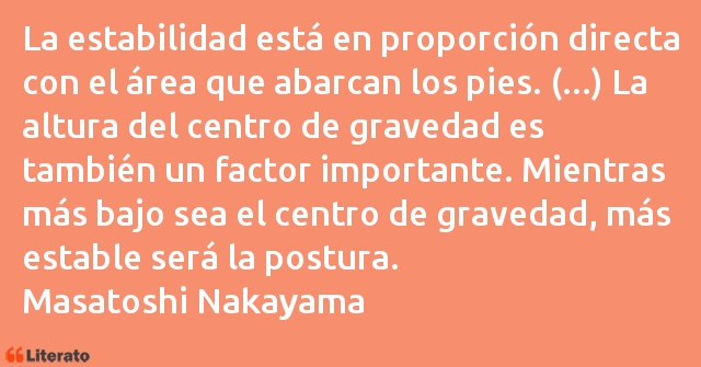 Frases de Masatoshi Nakayama