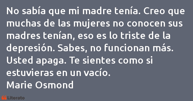 Frases de Marie Osmond