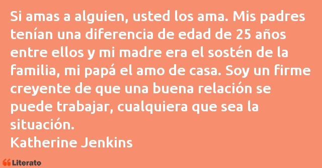 Frases de Katherine Jenkins