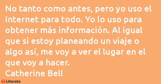 Frases de Catherine Bell