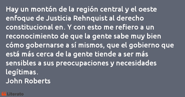 Frases de John Roberts